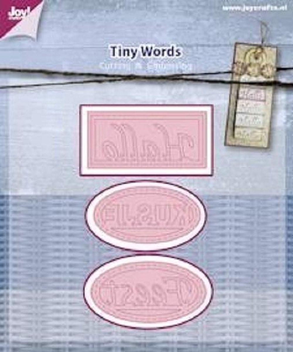 Joy! crafts - Die - Tekst (NL) - 6002/0443