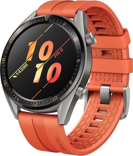 Huawei Watch GT Active - Smartwatch - 46mm - Oranje | bol.com