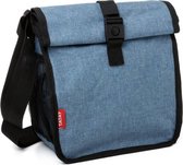 Lunchtas Met Opslagcontainer Compleet Lunchbox Unisex Waterdicht Geisoleerd Koeltas Warmhoudtas Lunch Transporttas Met Schouderriem Inclusief 2 Verhouddozen BPA Vrij Werken Picknick Blauw
