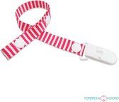 Fopspeenkoord - Speenkoord Gestreept - Pink Stripes