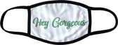 Mondkapje | wasbaar mondmasker | Hey Gorgeous | Leuke mondkapjes