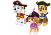 Paw patrol 3 stuks, Pirate, knuffel, 28 cm