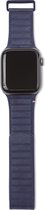 DECODED Traction Strap - Magnetische Horloge Band geschikt voor Apple Watch 6 / SE / 5 / 4 (44 mm) en Apple Watch 3 / 2 / 1 (42 mm)  - Navy