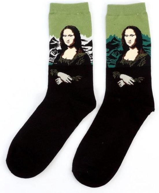 Chaussettes amusantes avec Mona Lisa (30133) | bol.com
