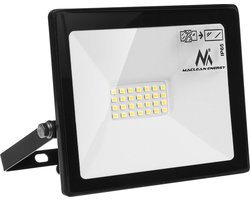 LED slim 20W, 1600lm neutraal witte schijnwerper (4000K) Maclean Energy MCE520 NW, IP65, PREMIUM