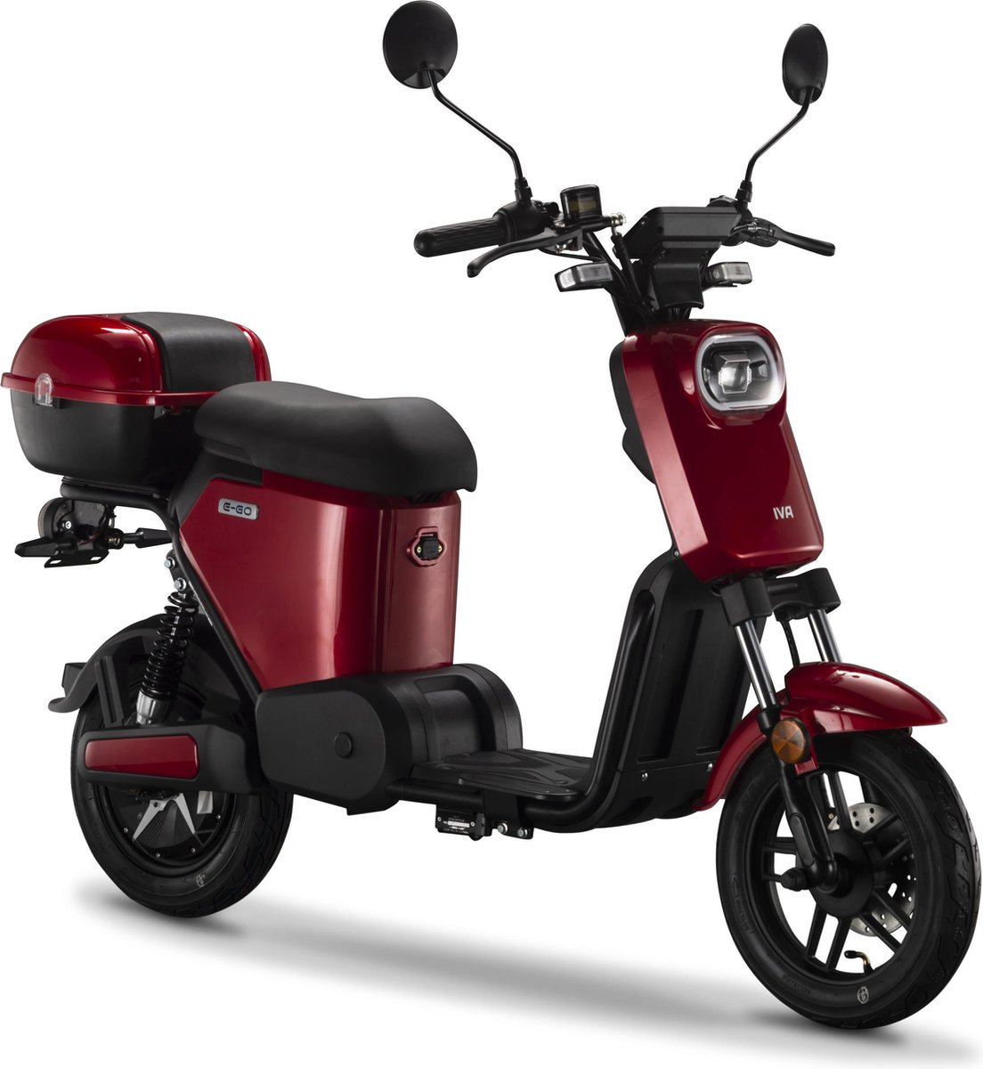 IVA E-GO S2 Elektrische Scooter Rood