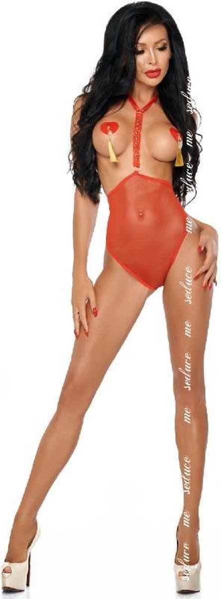 ME-SEDUCE TEDDY | Me-seduce Linda Teddy Red Xxl/xxxl