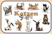 Wandbord - Katzen Yoga