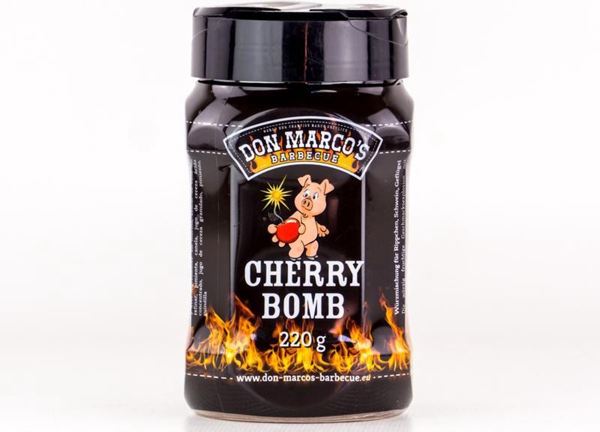 Goedkoopste Don Marco's Cherry Bomb - BBQ RUB - 220 gram