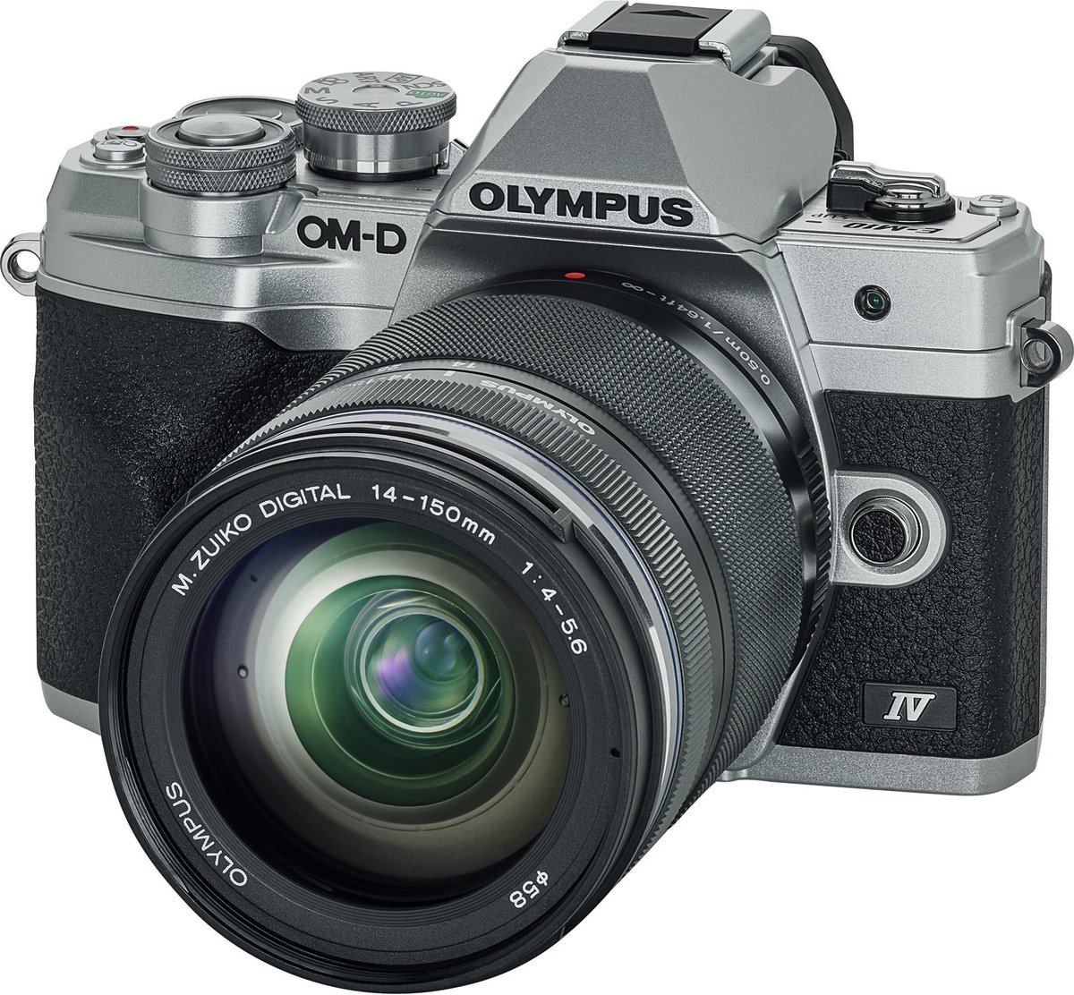Bol.com Olympus OM-D E‑M10 Mark IV - Systeemcamera - + 14-150mm lens - Zilver aanbieding