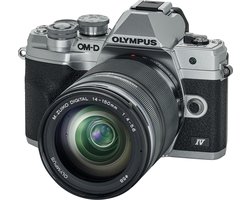 Olympus OM-D E‑M10 Mark IV - Systeemcamera - + 14-150mm lens - Zilver