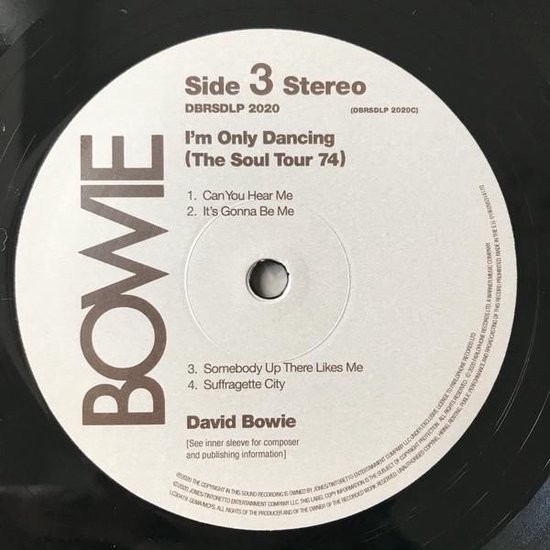 洋楽 DAVID BOWIE/ I'M ONLY DANCING RSD 2020 David Bowie – John, I'm Only Dancing (Official Video) - YouTube