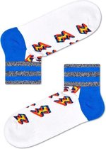 Happy Socks Athletic Eternity Flash 1/4 Crew Sneaker Sock