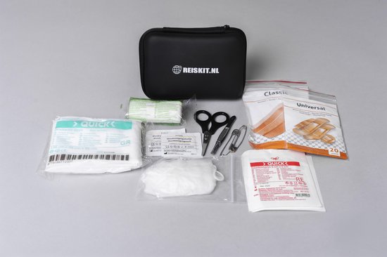 De EHBO Reiskit van Reiskit.nl Kit - First Aid Kit - Compacte Verbanddoos - EHBO... | bol.com