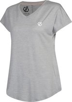 Dare 2b - Women's Vigilant Active T-Shirt - Sportshirt - Vrouwen - Maat 40 - Grijs
