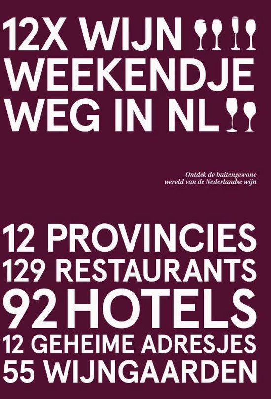 12x Wijn Weekendje Weg in NL - cover