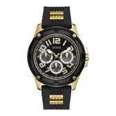 Guess Watches DELTA GW0051G2 Heren Horloge 46 mm - Zwart