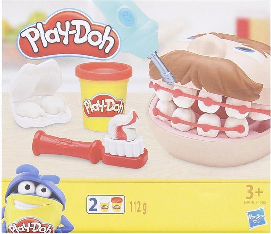 onaangenaam solide wetenschapper Play-Doh Mini Doctor Drill 'n Fill - Tandarts - Beugel - 3+ | bol.com