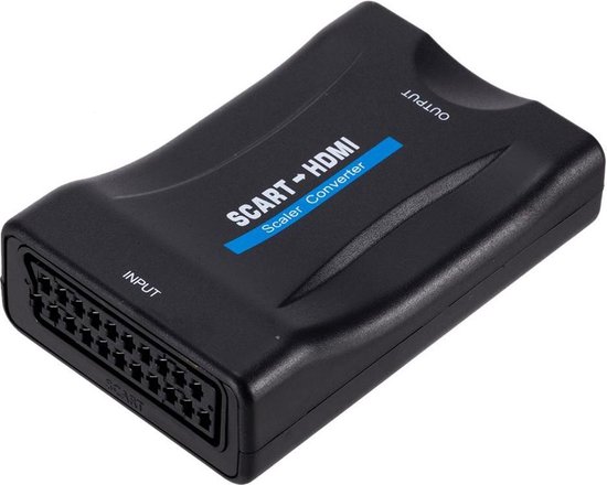 Vues Scart naar HDMI Converter - Scart Converter - 1080p Scart to HDMI - Scart Omvormer - Adapter - HD
