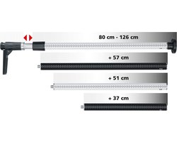 foto van Laserliner 090.140A Telescoopstatief 1/4 Hoogte (max.)=2700 mm Geschikt voor Laserliner