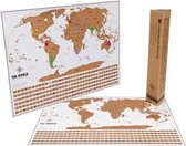 World Scratch Map XL (84 x 59.4 cm) - Kras Wereldkaart Poster -Wereld Kraskaart - Kras Wereldkaarten  - World map - Wereld Kaart