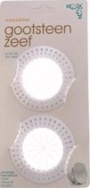 Gootsteen zeef - Wit - 2 stuks plastic