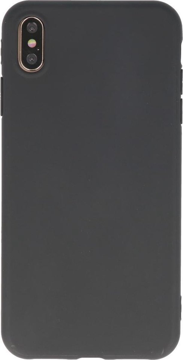 Bestcases Telefoonhoesje Backcover iPhone Xs Max - Zwart