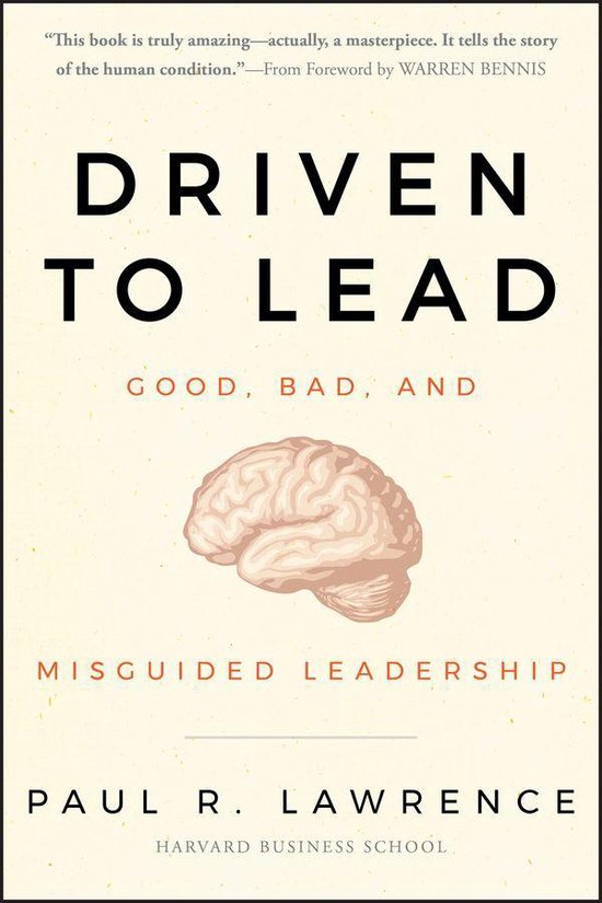 J-B Warren Bennis Series 168 - Driven to Lead - cover