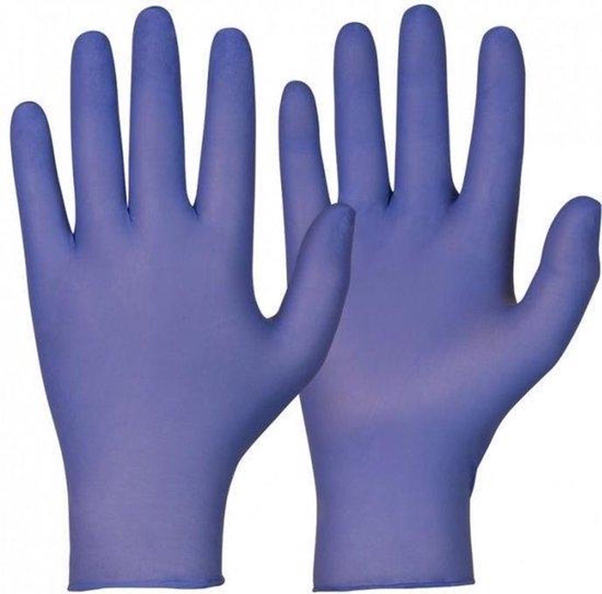 Wegwerp Handschoenen Nitril Handschoenen Blauw Paars
