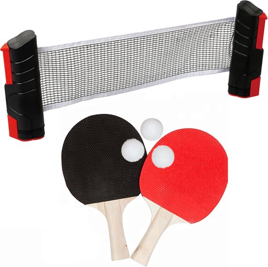 Set de Tennis de table avec filet extensible - Bats et Balles compris -  Avec sac de... | bol.com