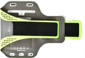 Mobigear Easy Fit Neopreen Sportarmband Hoesje - Geschikt voor Nokia 1 Plus - Groen