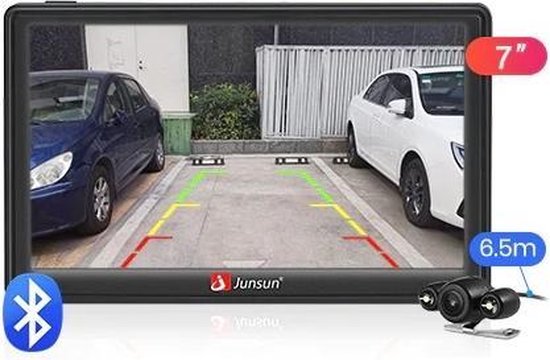 les Omringd zitten Junsun 7 inch AutoNavigatie GPS met 48 kaarten Europa en achteruitrijcamera...  | bol.com