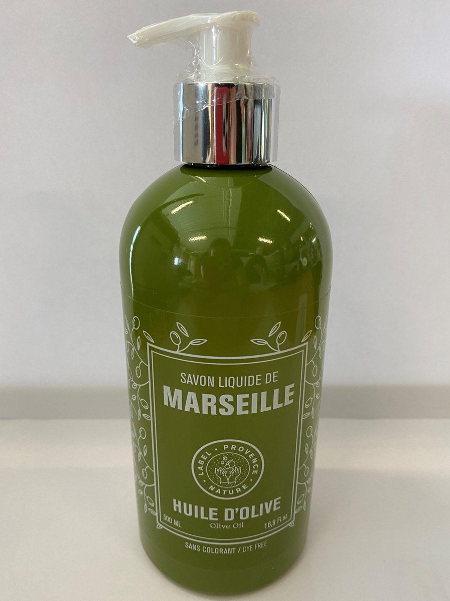 Goedkoopste Vloeibare Marseille handzeep met olijfolie 500 ml
