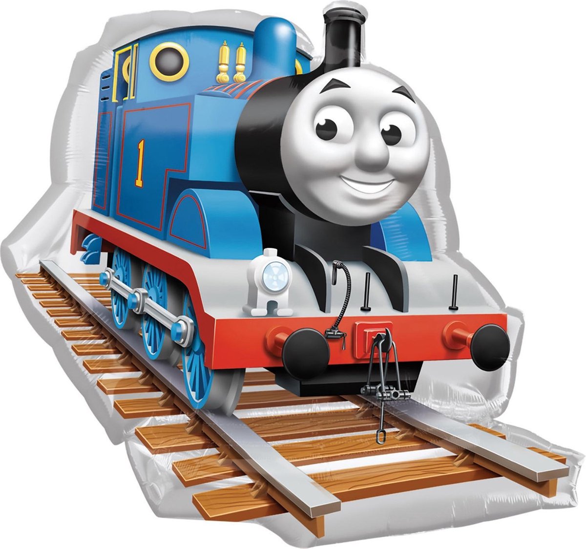 Thomas de Trein folieballon XL 74 x 69 cm.