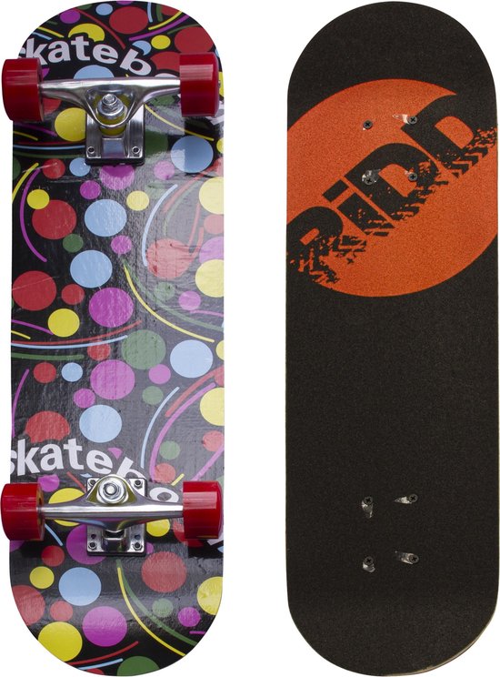 Weinig Twisted Boos RiDD - skateboard - gekleurde ballen - 70cm | bol.com