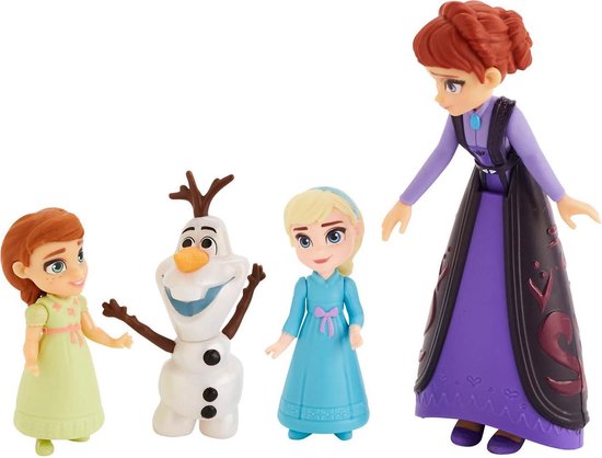 Zichzelf feedback vergeven Frozen 2 - Kleine Poppen Familie Set | bol.com