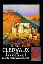 Wandbord - Clervaux En Ardenne - Luxemburg