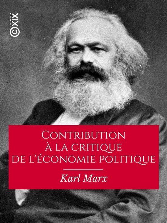 Hors collection - Contribution à la critique de l'économie ... - cover