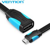 Vention Micro USB male naar USB 2.0 Female OTG kabel