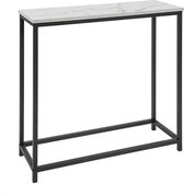 Simpletrade Dressoir - Tafel - Marmer - Zwart - 80x75x30 cm
