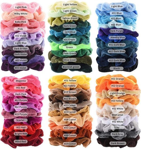 Danlai Haar Scrunchies, 12 stks Elastieken Scrunchy Paardenstaart Haarband Bobbels Zachte Haar Stropdassen Voor Vrouwen