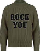 Retour Jeans - Yasmine - Khaki - Vrouwen - Maat 134/140