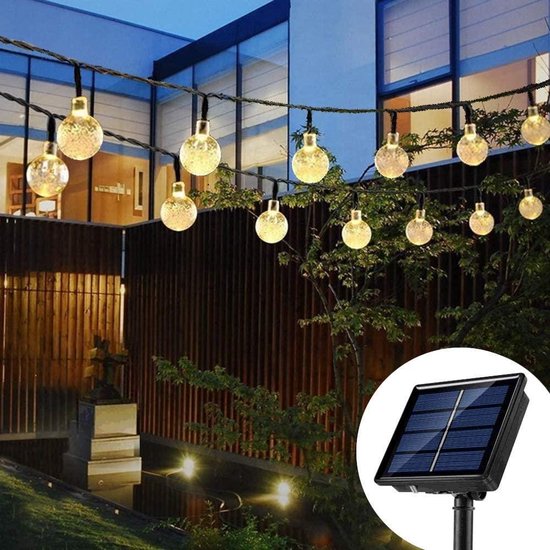 Solar Lichtsnoer - LED Warm wit bol.com