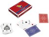 Afbeelding van het spelletje Dal Negro Speelkaarten San Siro 8,8 Cm Rood/blauw 110-delig