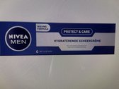 NIVEA MEN Protect & Care Scheercrème - 100 ml 2 tubes