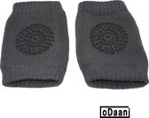 Set van 2 baby kniebeschermers - donker grijs - Baby kniepads - Unisex - One size - oDaani