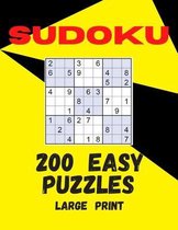 Sudoku: 200 Easy Puzzles Large Print