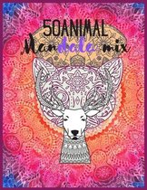 50 animal mandala Mix