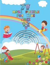 Maze Puzzle For Kids Ages 4-6