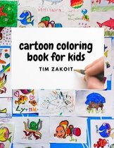 Cartoon Coloring Book For Kids